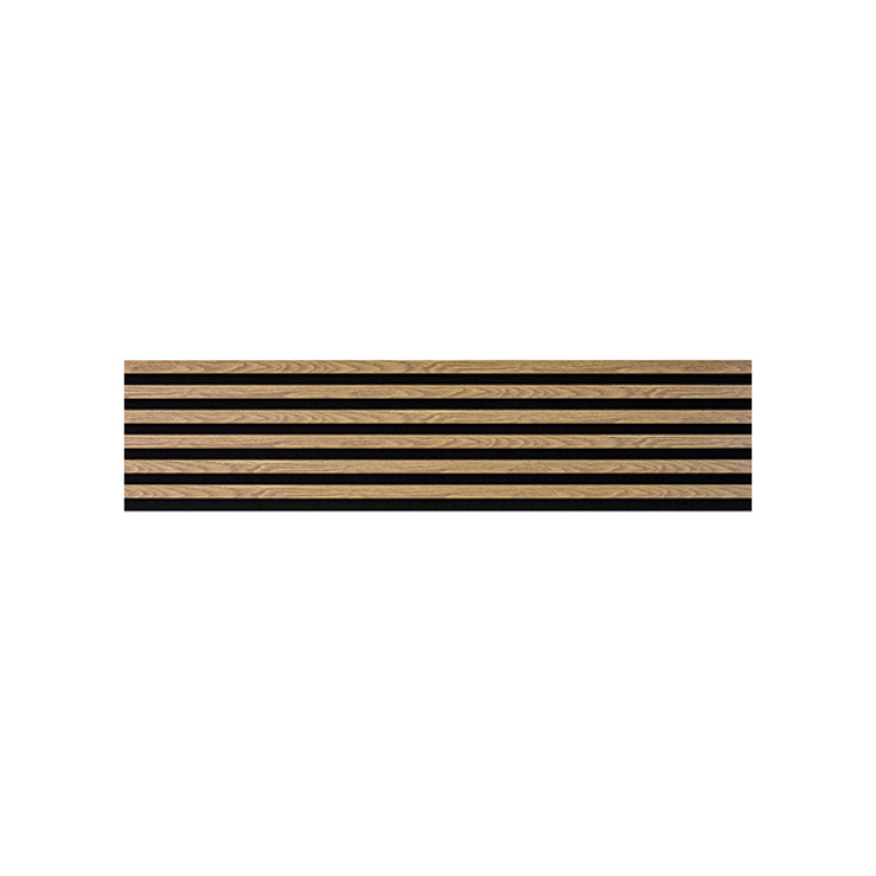 Koka sienas panelis 2700 x 300mm (Black-Light oak)